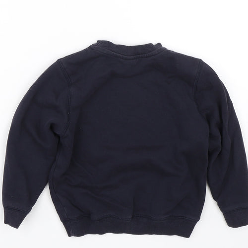 TU Boys Blue   Pullover Sweatshirt Size 4 Years  - School uniform