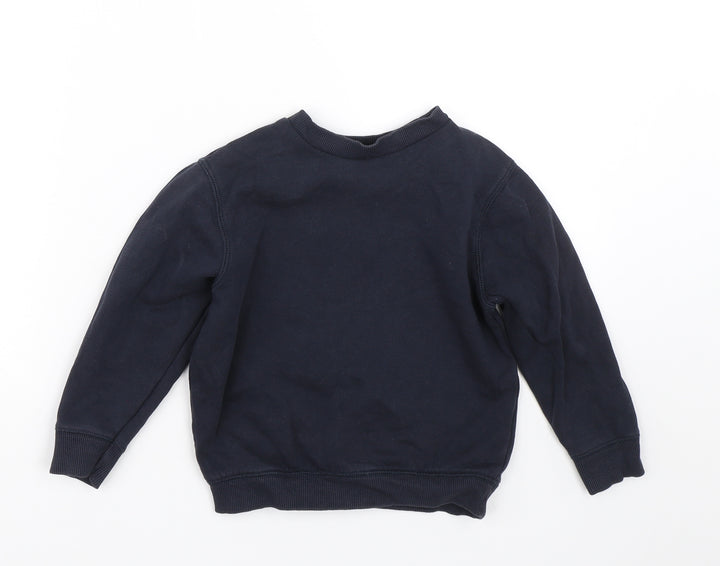 TU Boys Blue   Pullover Sweatshirt Size 4 Years
