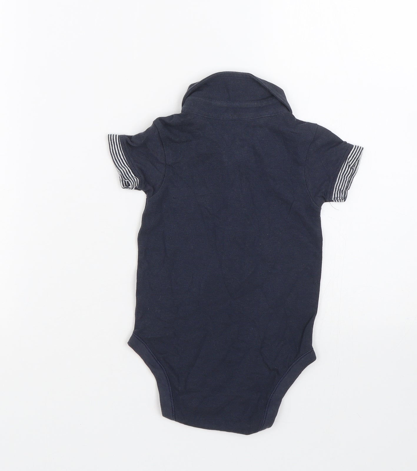 Nutmeg Boys Blue   Basic Polo Size 12-18 Months