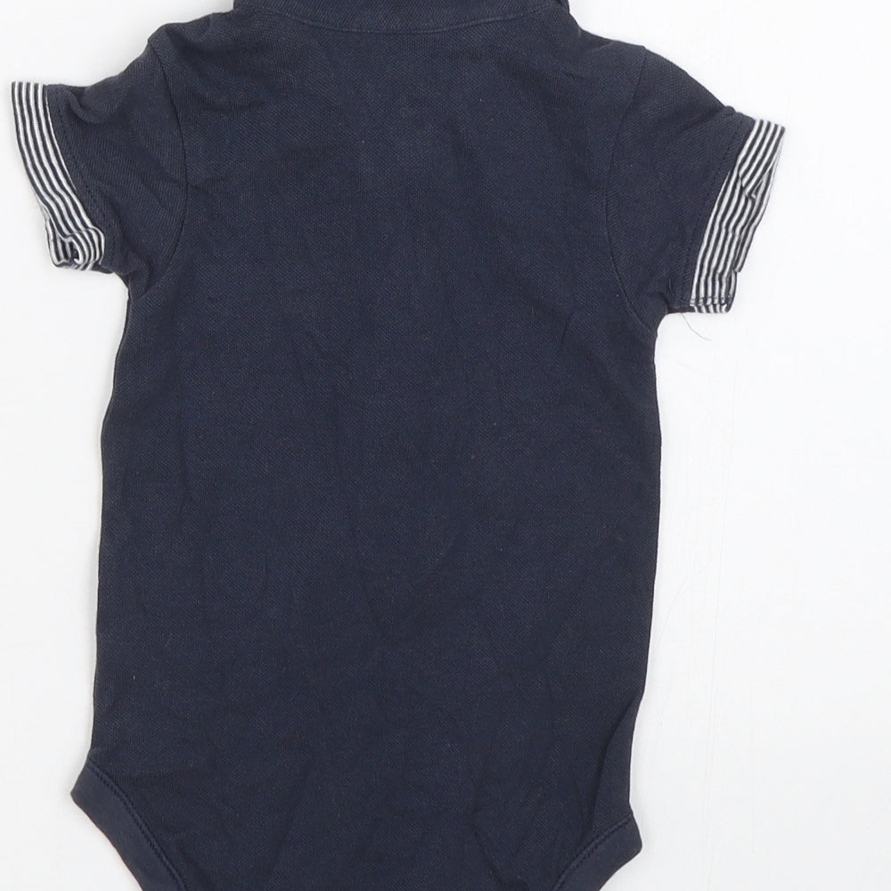 Nutmeg Boys Blue   Basic Polo Size 12-18 Months