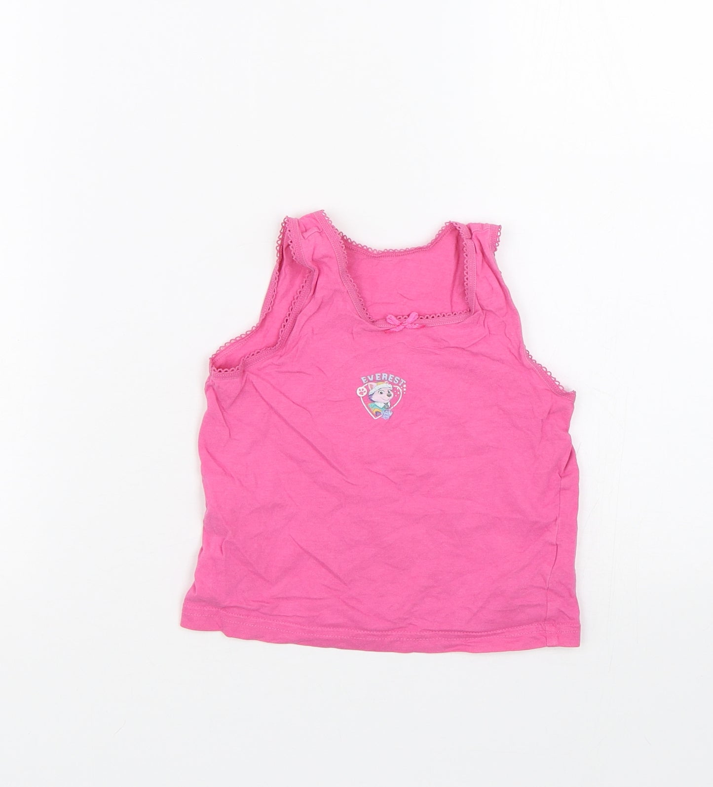 George Girls Pink   Top Pyjama Top Size 3-4 Years  - PAW PATROL