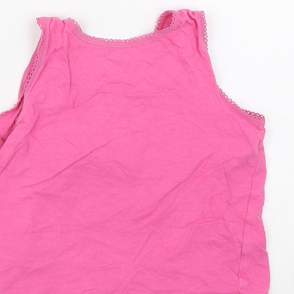 George Girls Pink   Top Pyjama Top Size 3-4 Years  - PAW PATROL