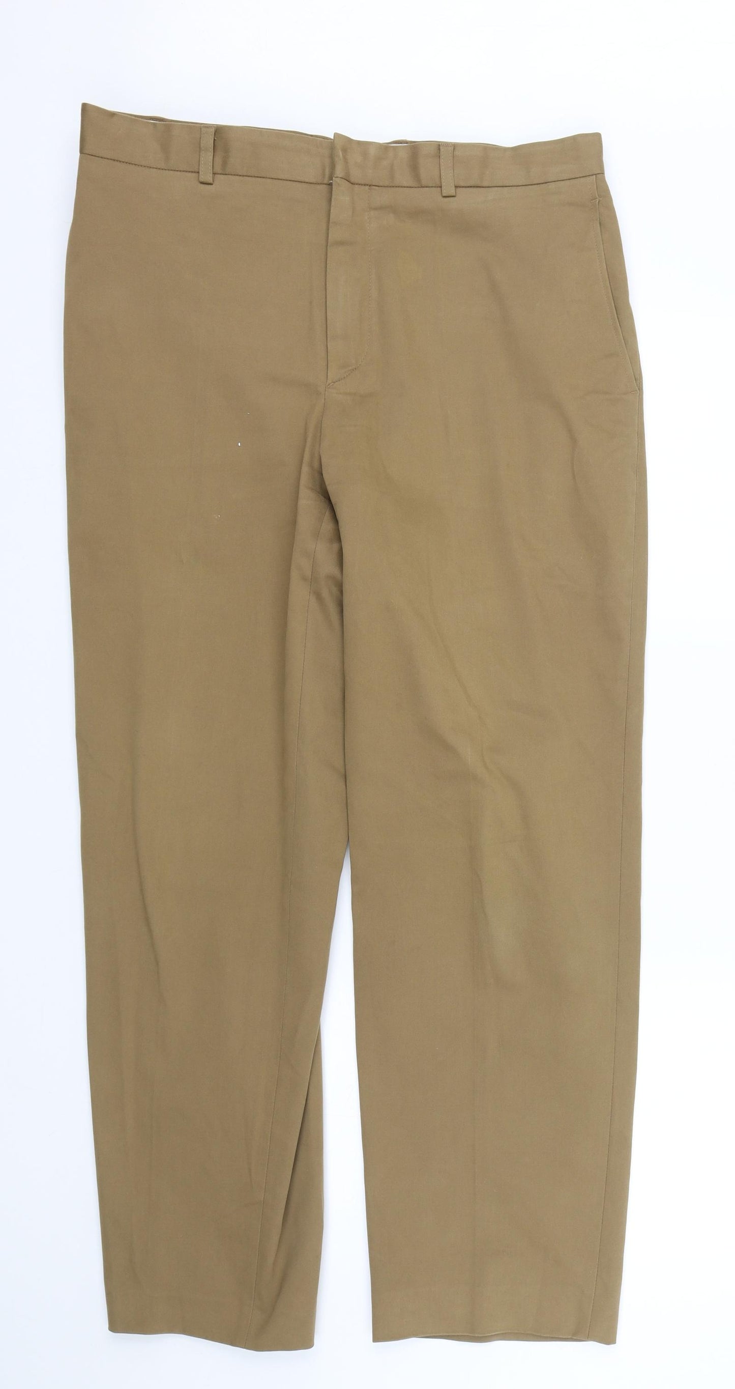 Preworn Mens Brown   Trousers  Size 34 L20 in