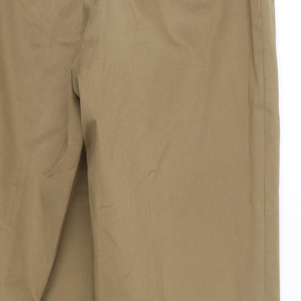 Preworn Mens Brown   Trousers  Size 34 L20 in