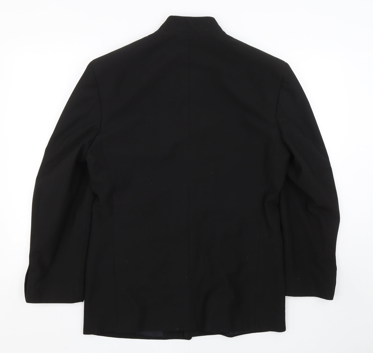Stone Bridge Mens Black   Jacket Suit Size 38
