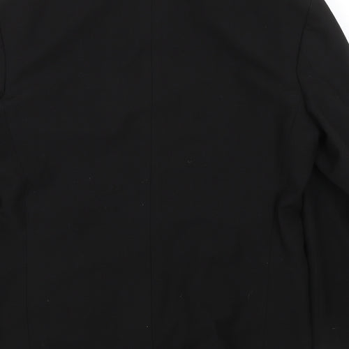 Stone Bridge Mens Black   Jacket Suit Size 38