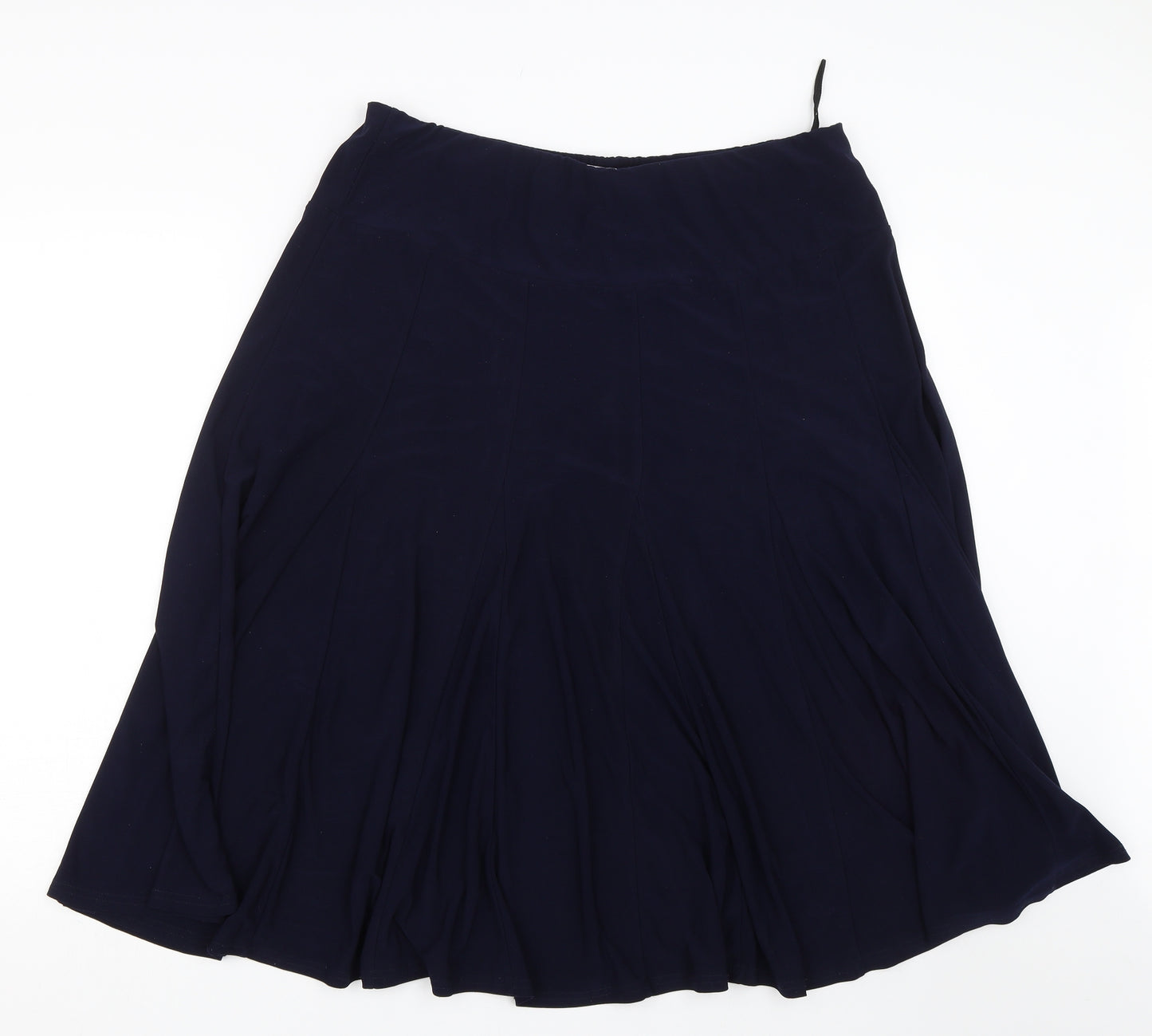 Essential Collection Womens Blue   Flare Skirt Size 16