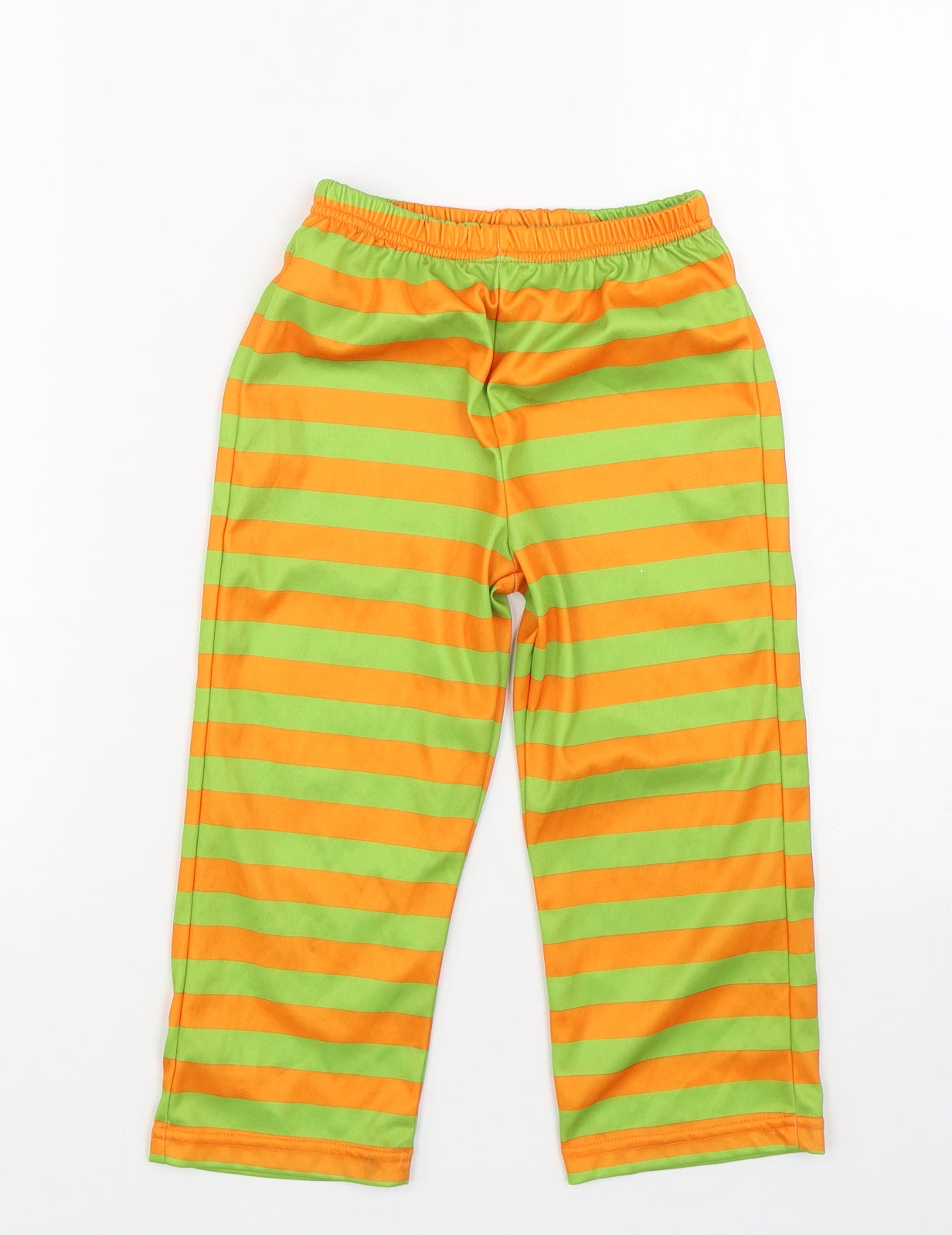 Matalan Boys Green Striped  Capri Trousers Size 3-4 Years