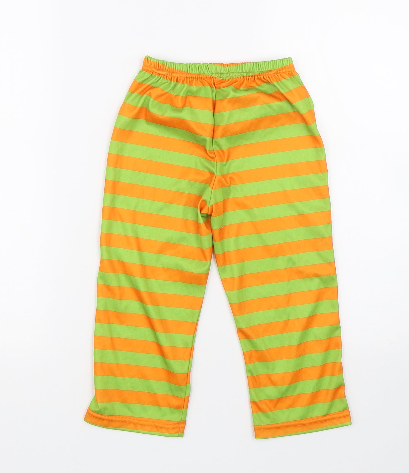 Matalan Boys Green Striped  Capri Trousers Size 3-4 Years