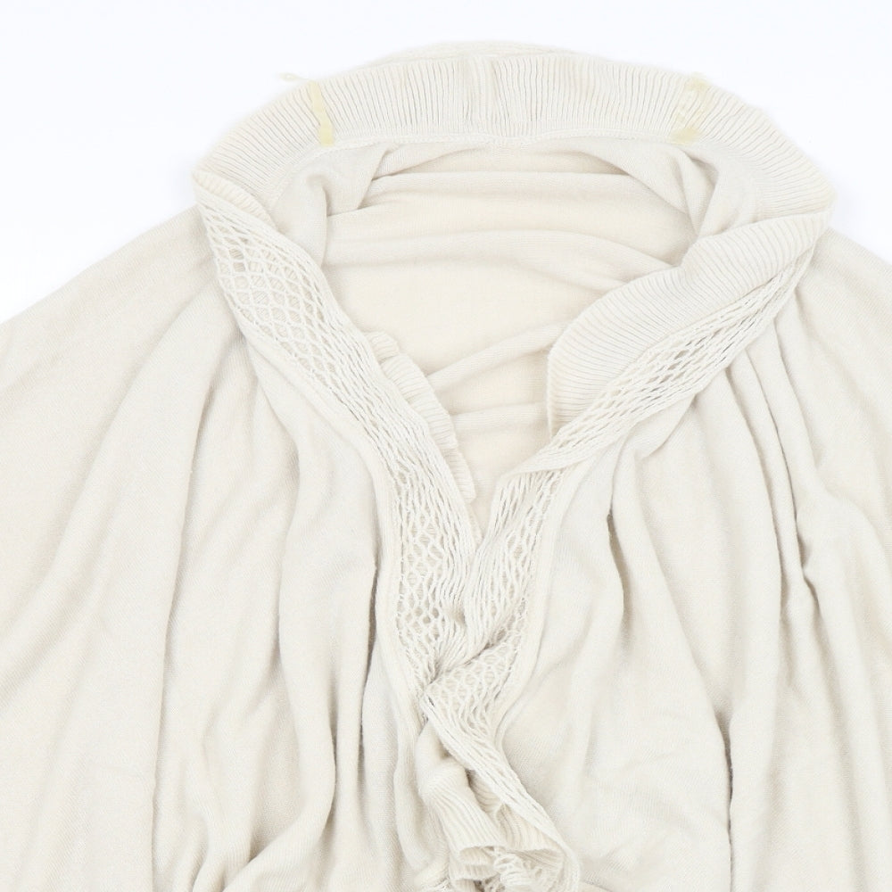 Matalan Womens Beige   Shrug Jumper One Size