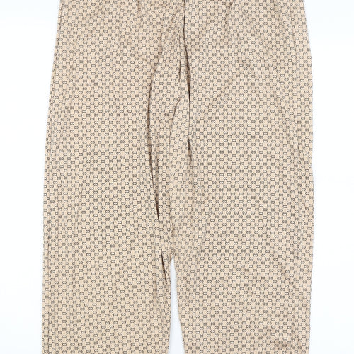 Le Tyna Womens Brown   Trousers  Size M L27 in