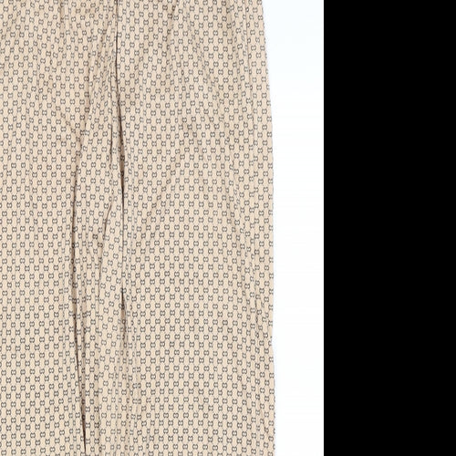Le Tyna Womens Brown   Trousers  Size M L27 in