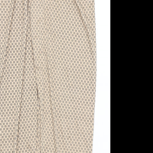 Le Tyna Womens Brown   Trousers  Size M L27 in
