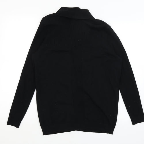 Bonmarche Womens Black   Cardigan Jumper Size M