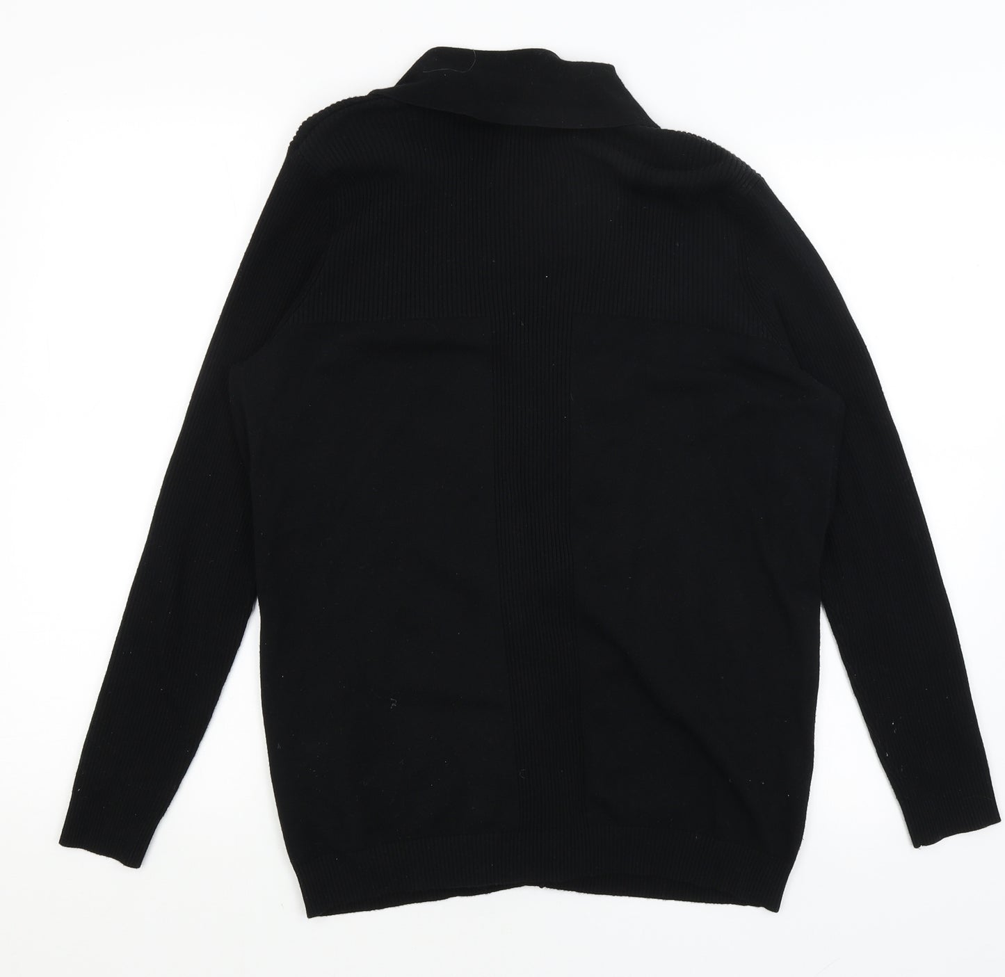 Bonmarche Womens Black   Cardigan Jumper Size M