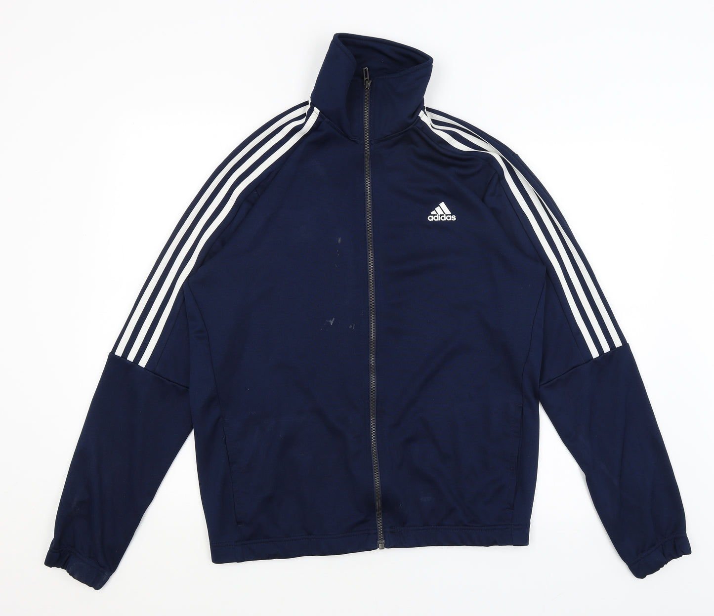 adidas Mens Blue   Full Zip Jumper Size M