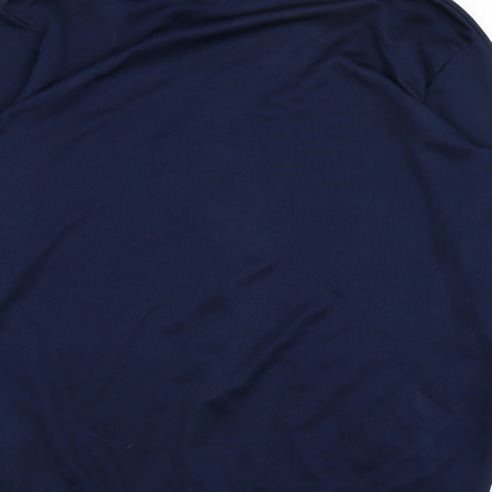 adidas Mens Blue   Full Zip Jumper Size M