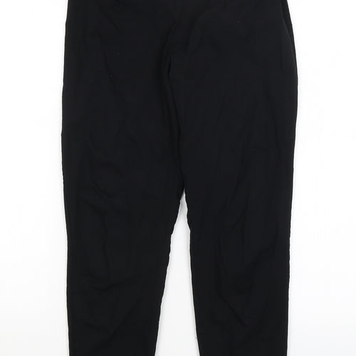 Tezenis Womens Black   Cropped Trousers Size S L22.5 in