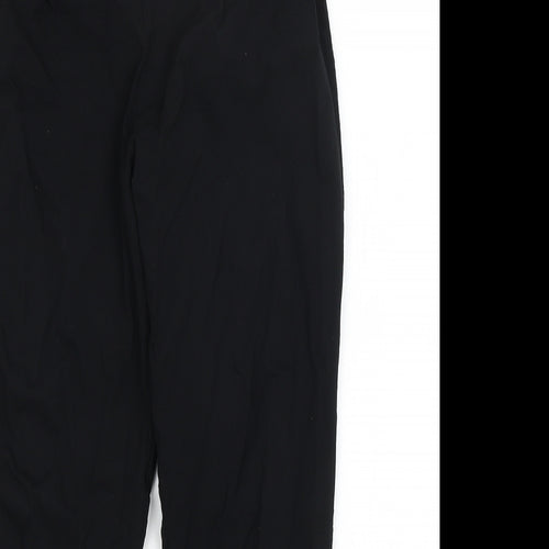 Tezenis Womens Black   Cropped Trousers Size S L22.5 in