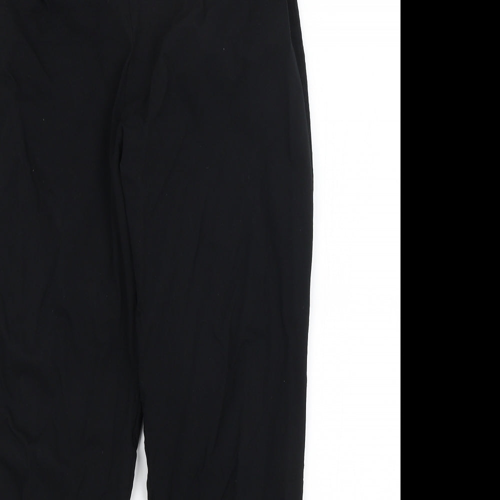 Tezenis Womens Black   Cropped Trousers Size S L22.5 in