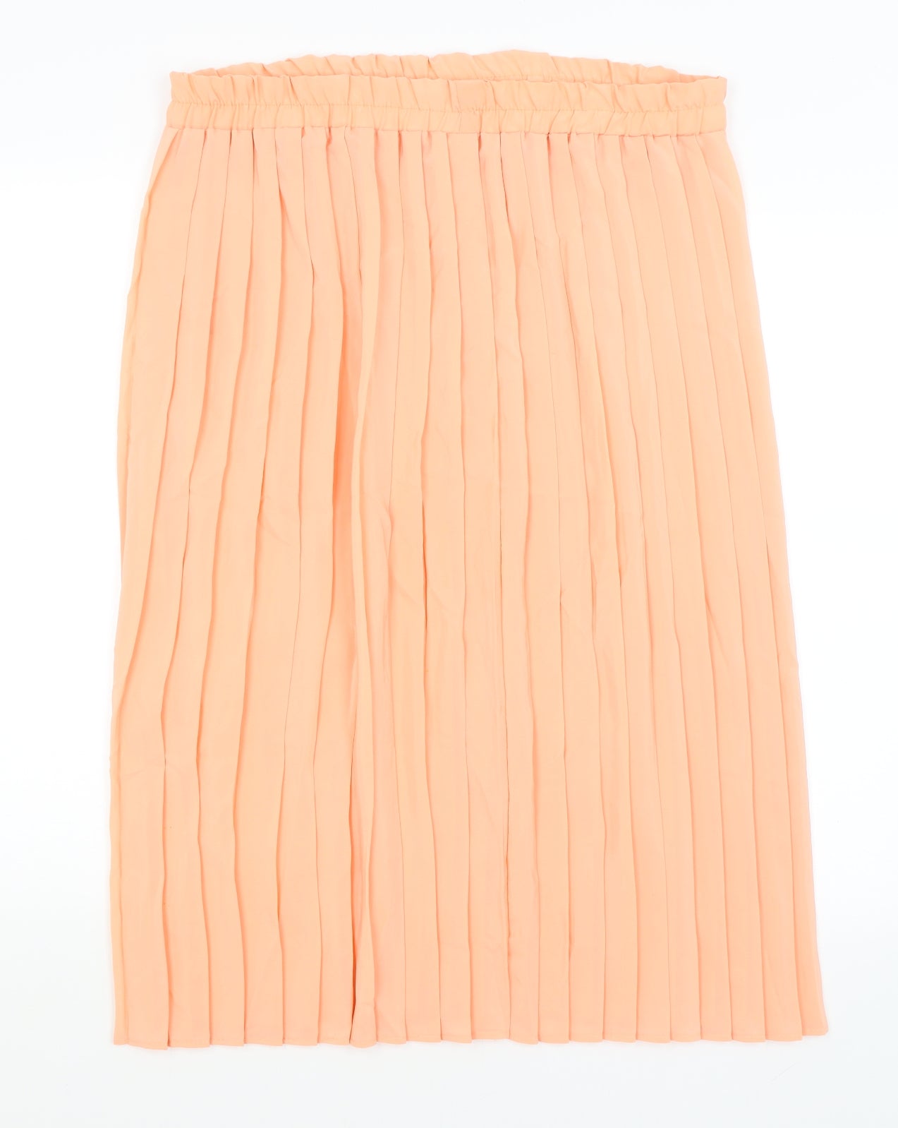 Preworn Womens Pink   Pleated Skirt Size XL
