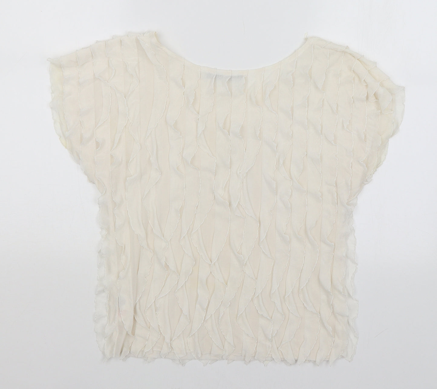 Atmosphere Womens White   Basic T-Shirt Size 14