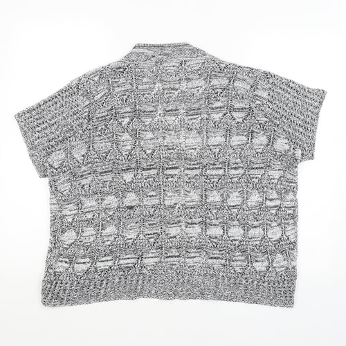 Pulse Womens Grey   Cardigan Jumper Size L