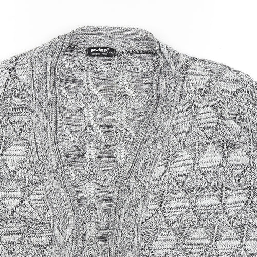 Pulse Womens Grey   Cardigan Jumper Size L