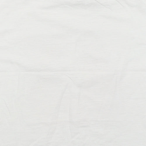 George Girls White   Basic T-Shirt Size 10-11 Years