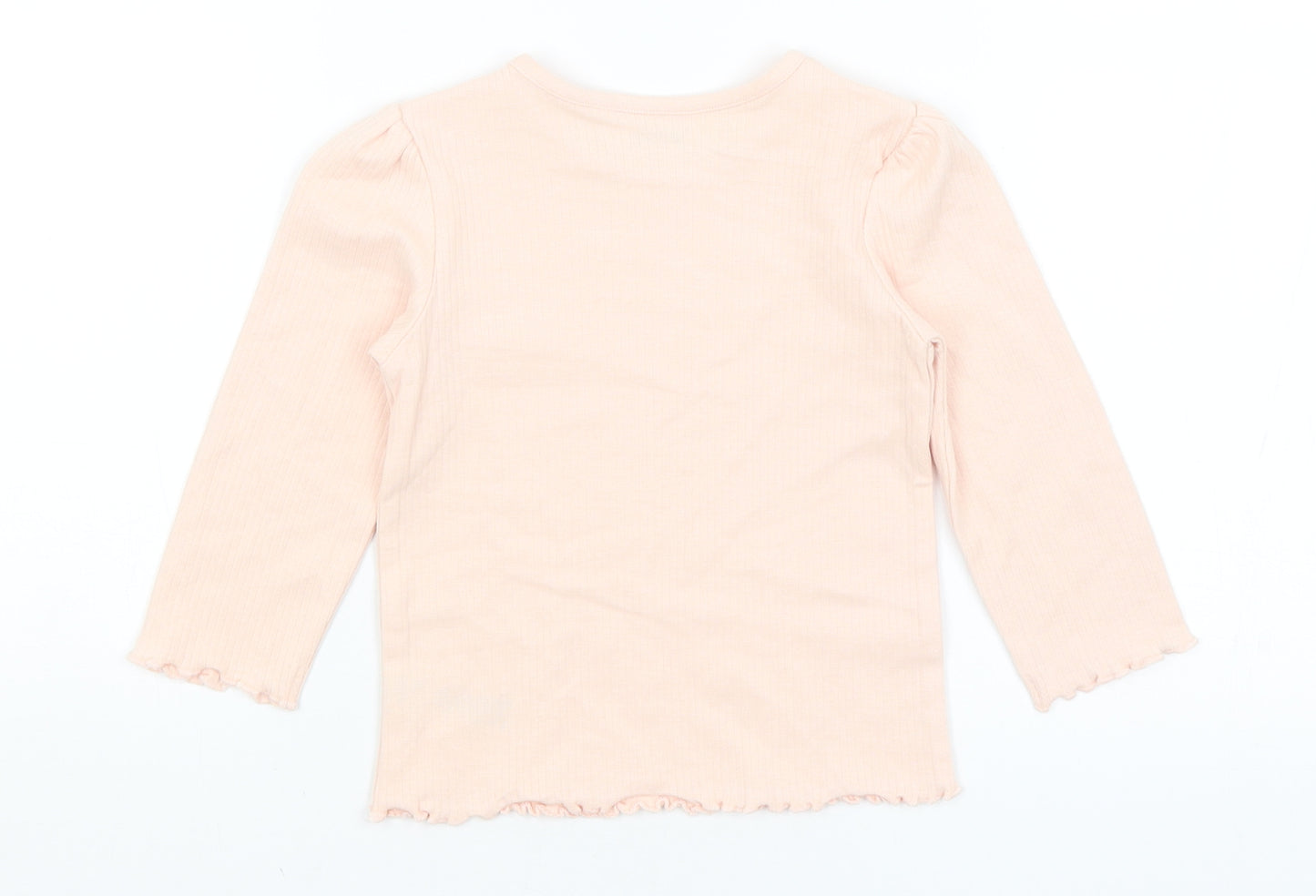 Nutmeg Baby Pink   Basic T-Shirt Size 12-18 Months