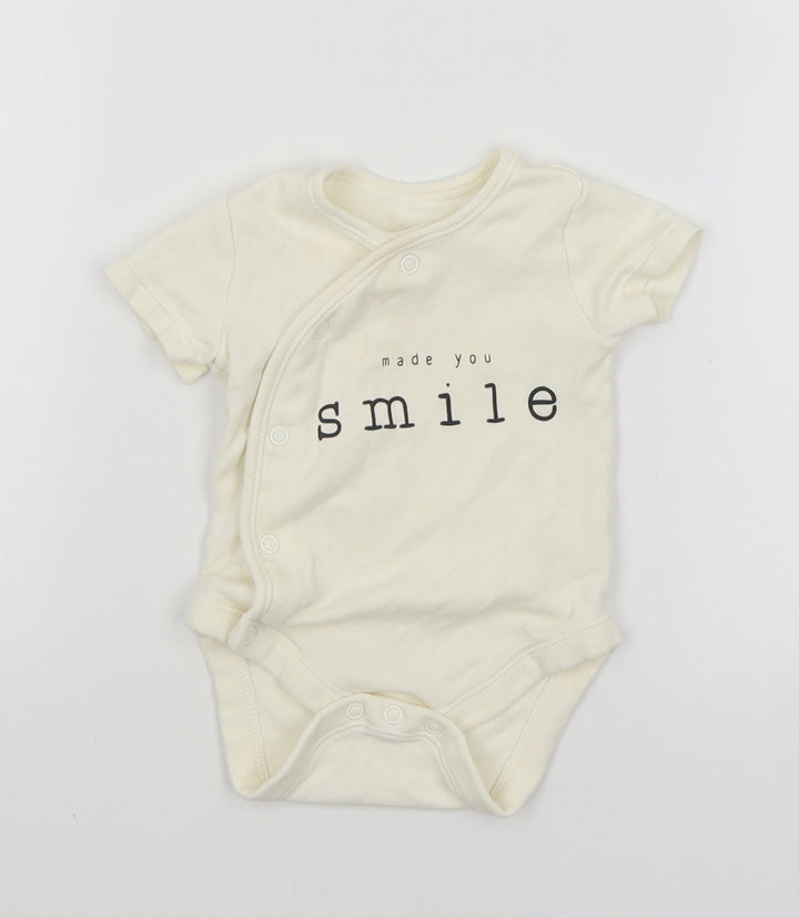 George Baby Ivory   Romper One-Piece Size 6-9 Months  - Made You Smile