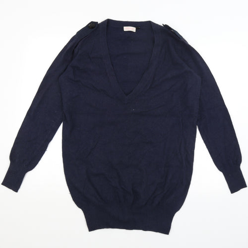 Gharani Strok Womens Blue   Pullover Jumper Size 12