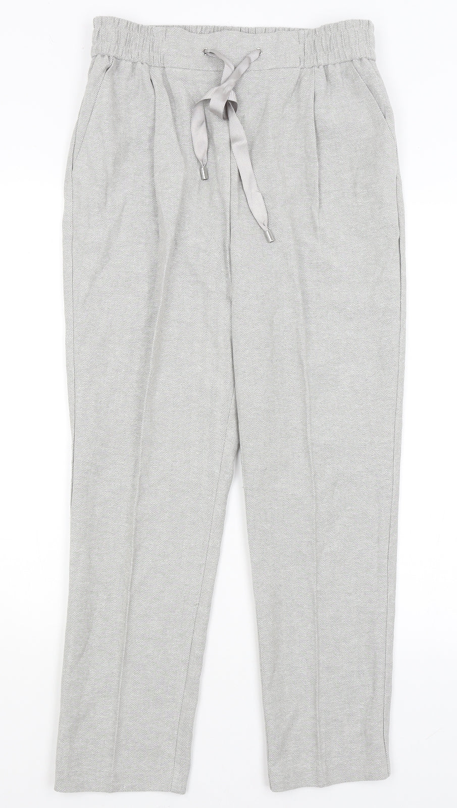 F&F Womens Grey   Trousers  Size 12 L26.5 in