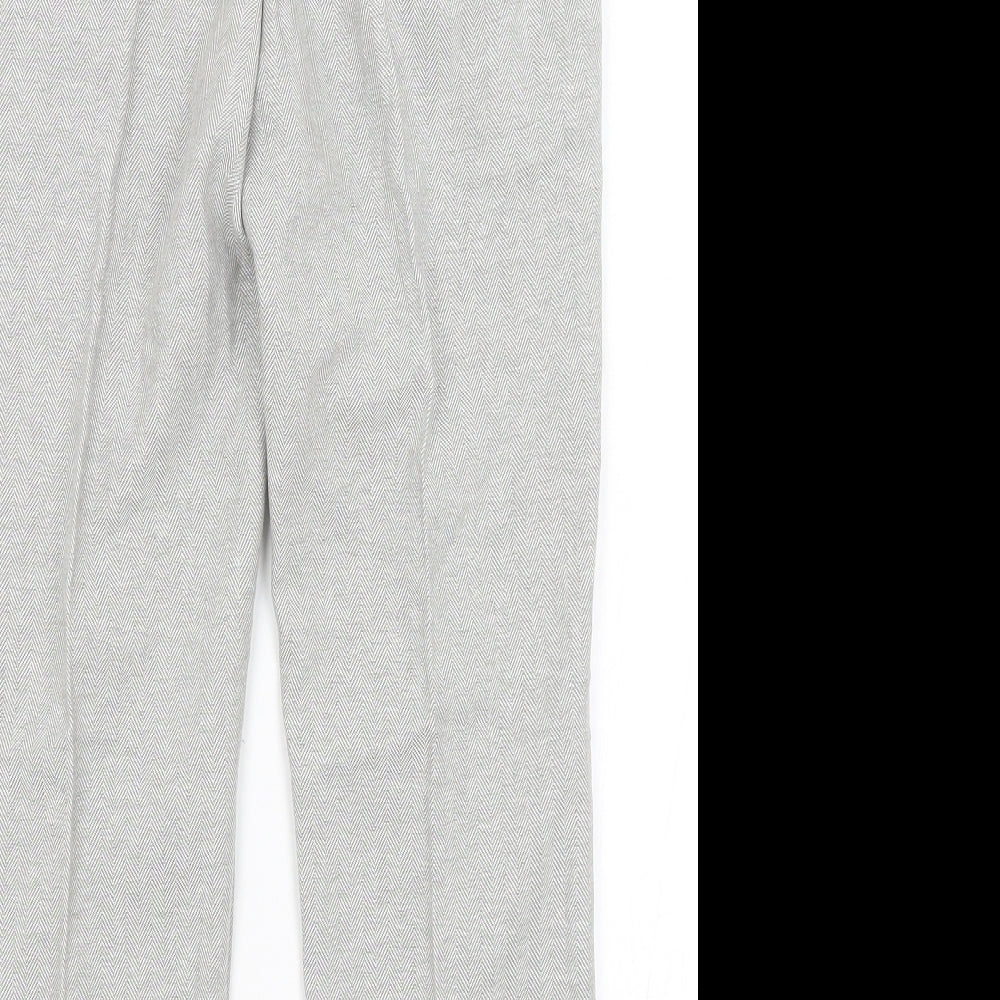 F&F Womens Grey   Trousers  Size 12 L26.5 in