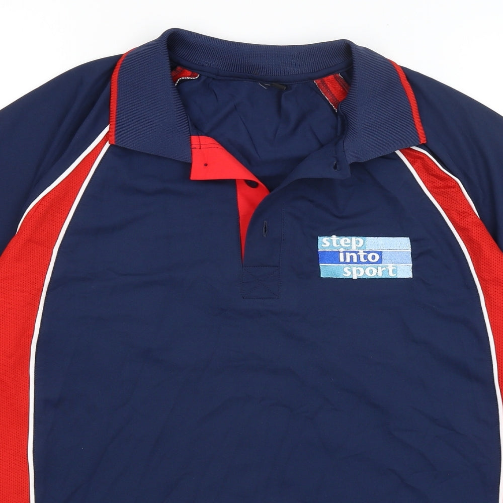 Munshini Mens Blue   Basic T-Shirt Size S  - Sports Leader