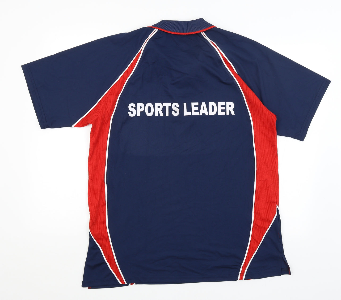 Munshini Mens Blue   Basic T-Shirt Size M  - Sports Leader