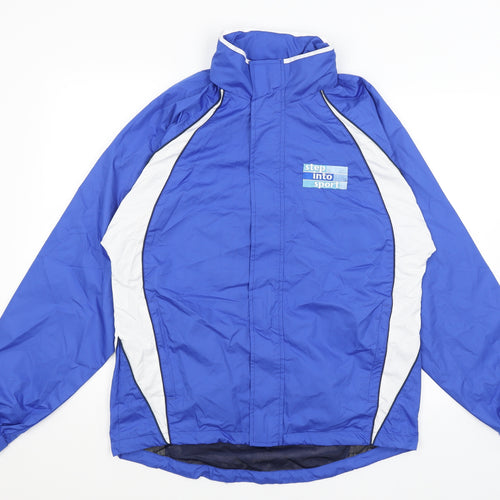 Munshini Mens Blue   Rain Coat Coat Size S  - Sports Leader