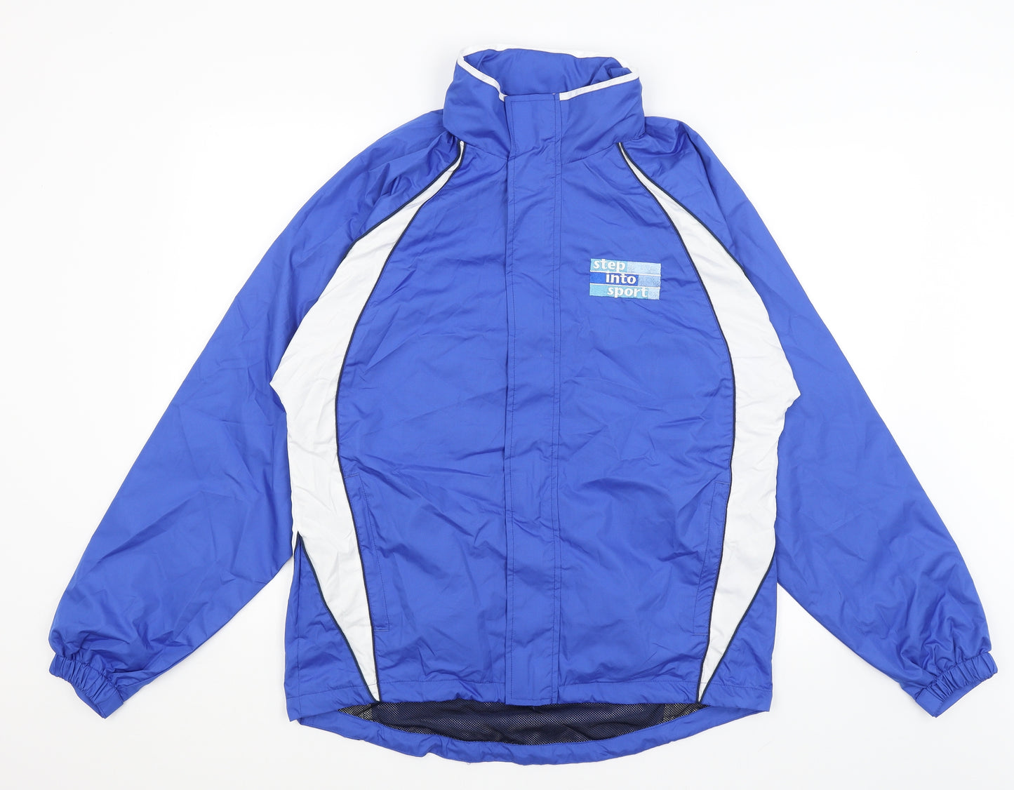 Munshini Mens Blue   Rain Coat Coat Size S  - Sports Leader