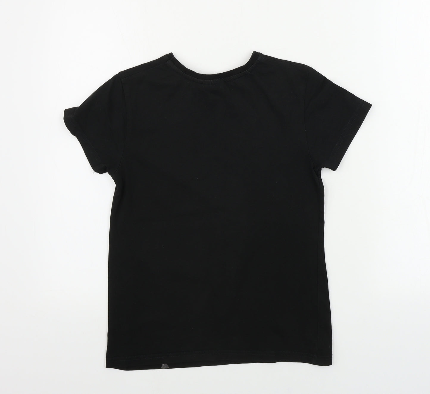 Batman  Boys Black   Basic T-Shirt Size 9-10 Years  - BATMAN