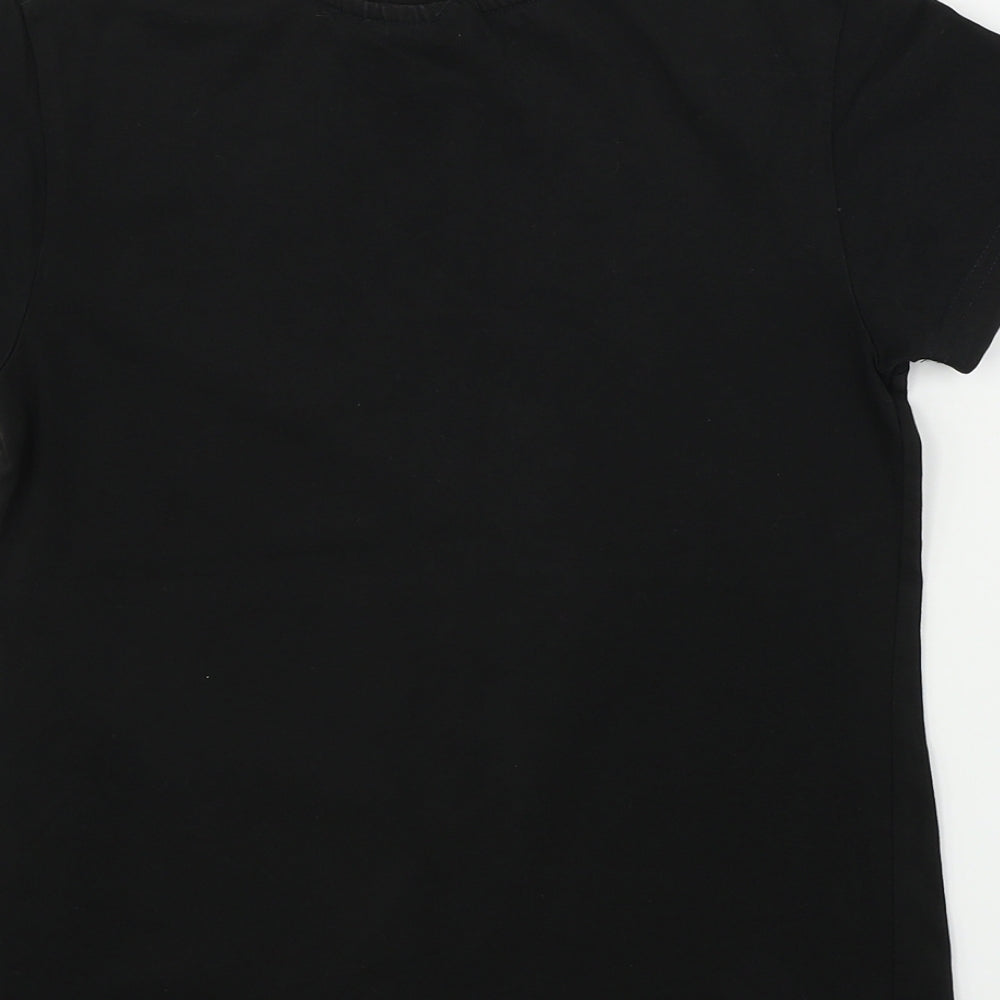 Batman  Boys Black   Basic T-Shirt Size 9-10 Years  - BATMAN
