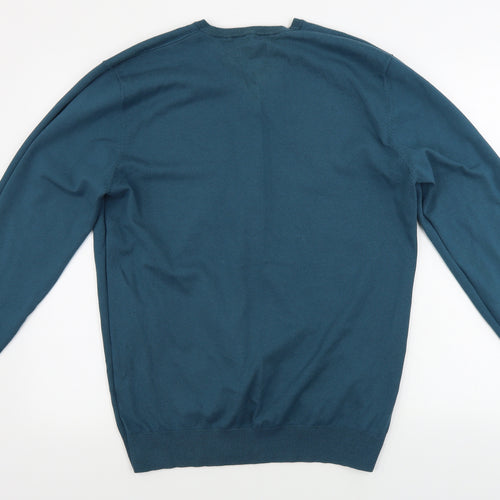 Aspen & Court  Mens Green   Pullover Jumper Size L