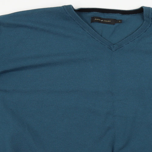 Aspen & Court  Mens Green   Pullover Jumper Size L