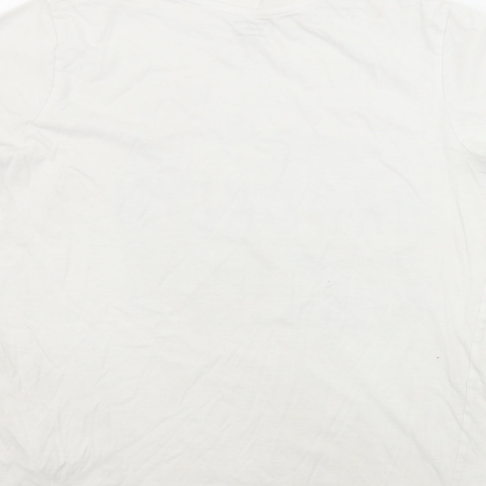 Primark  Boys White   Basic T-Shirt Size 13-14 Years