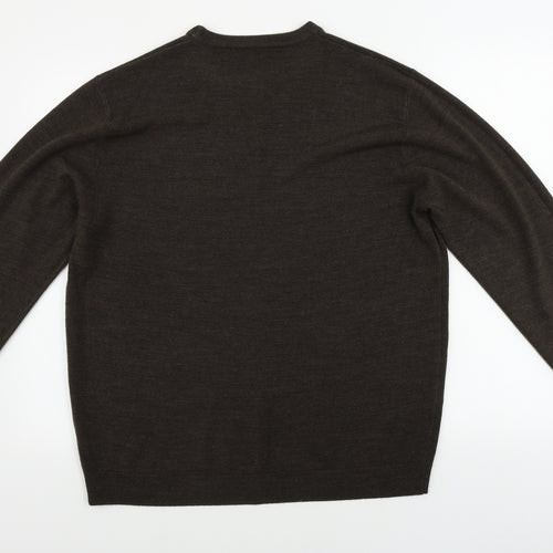BHS  Mens Brown   Pullover Jumper Size L