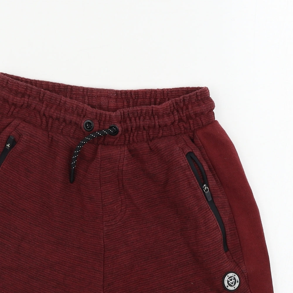 George  Boys Red   Sweat Shorts Size 11-12 Years