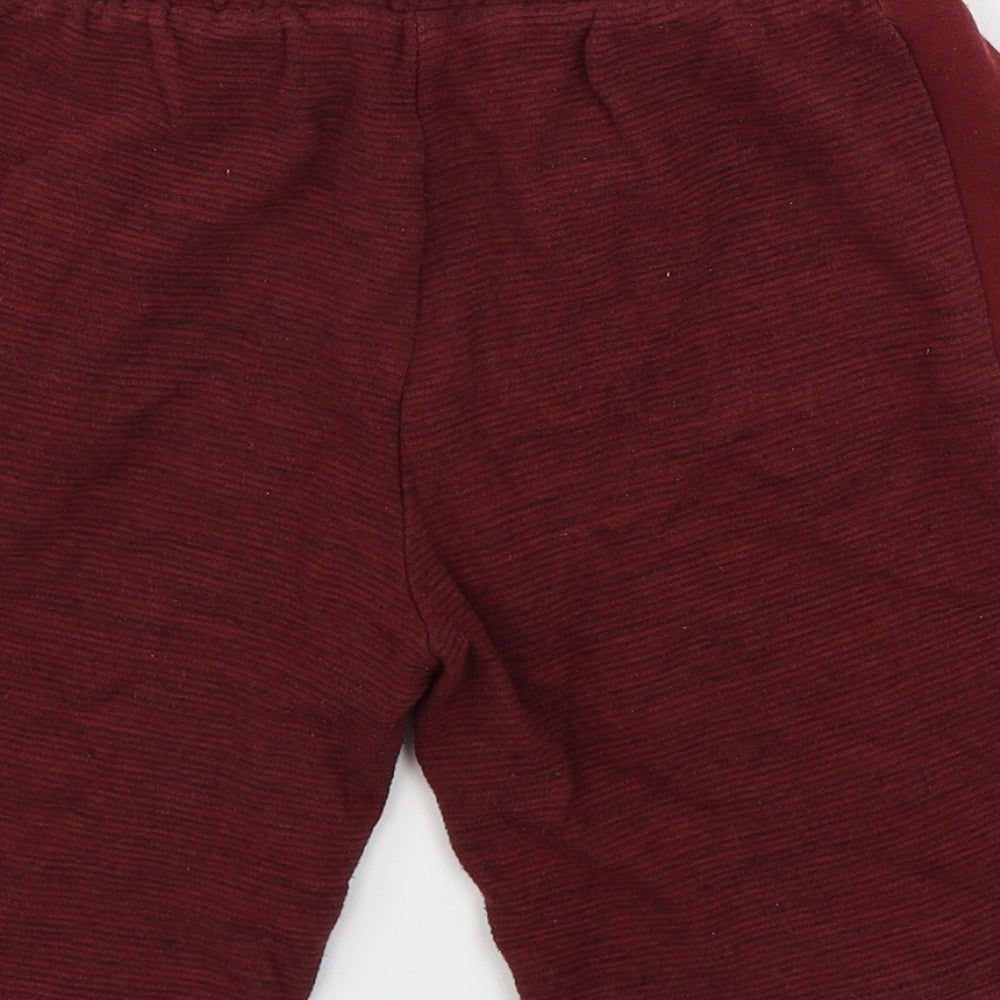 George  Boys Red   Sweat Shorts Size 11-12 Years