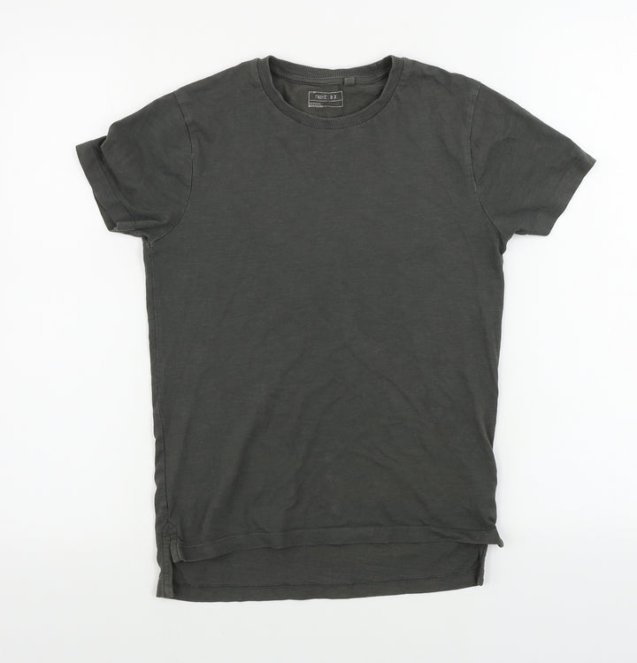 NEXT Boys Grey Basic T-Shirt Size 10 Years