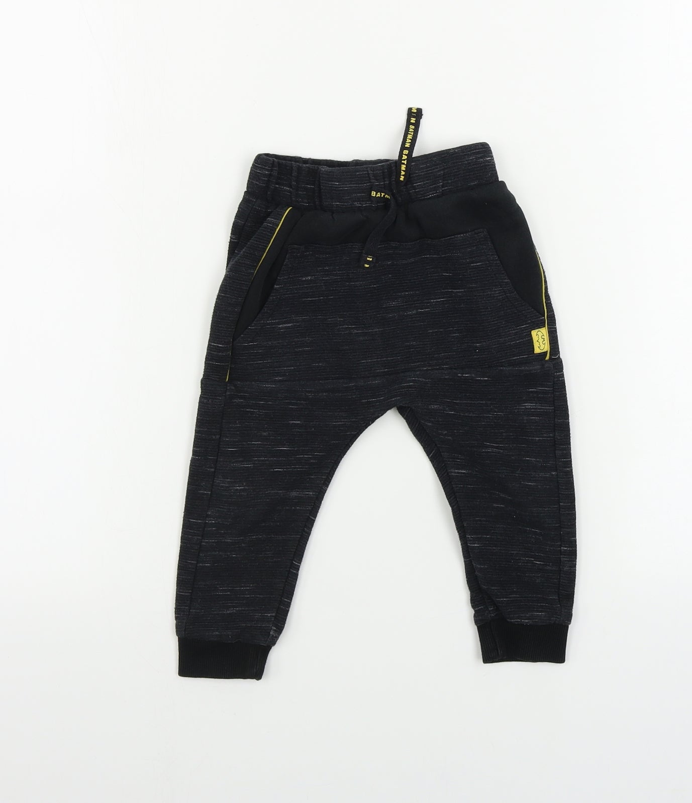 Primark  Boys Black   Sweatpants Trousers Size 6-7 Years