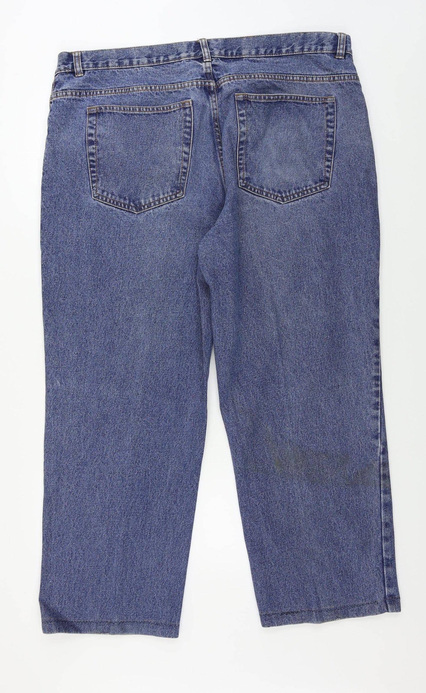 George  Mens Blue   Straight Jeans Size 43 in L31 in