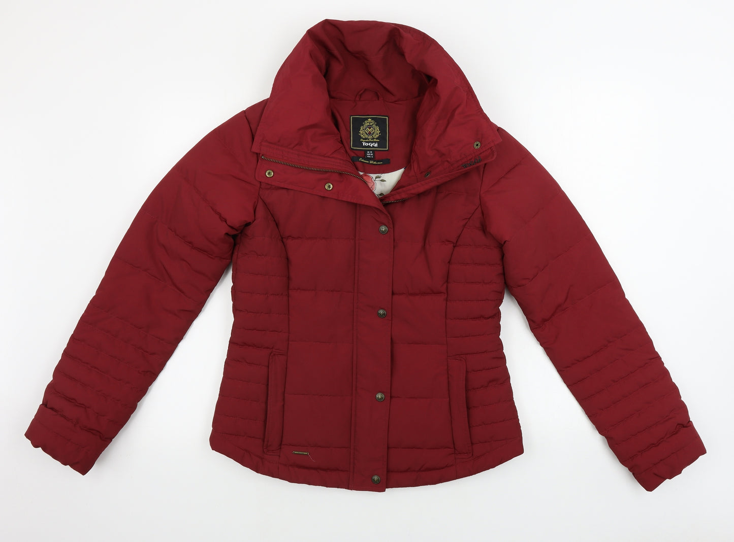 Toggi  Womens Red   Jacket Coat Size 10
